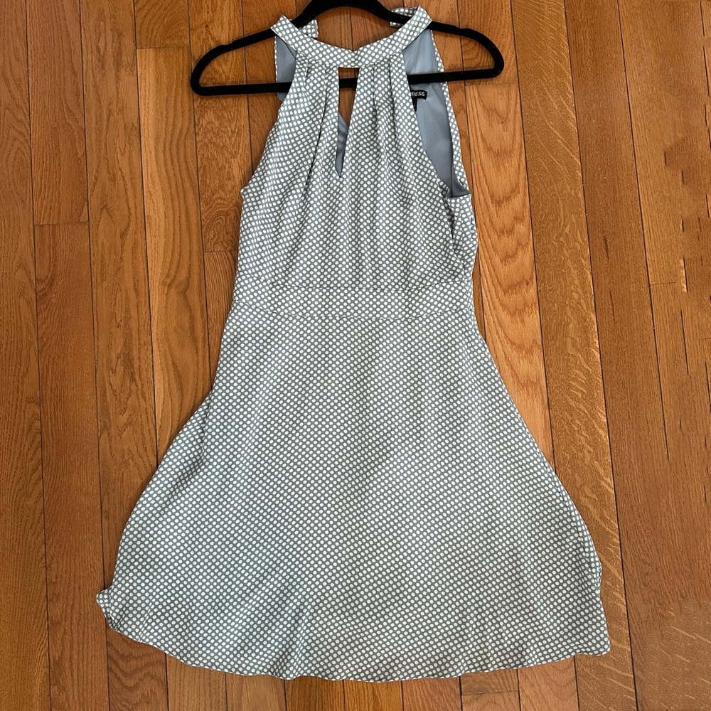 Elegant Liliac Halter Dress